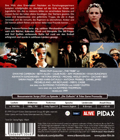 The Tribe - Eine Welt ohne Erwachsene, Staffel 1 / Die ersten 52 Folgen der erfolgreichen Sci-Fi-Serie (Pidax Serien-Klassiker)