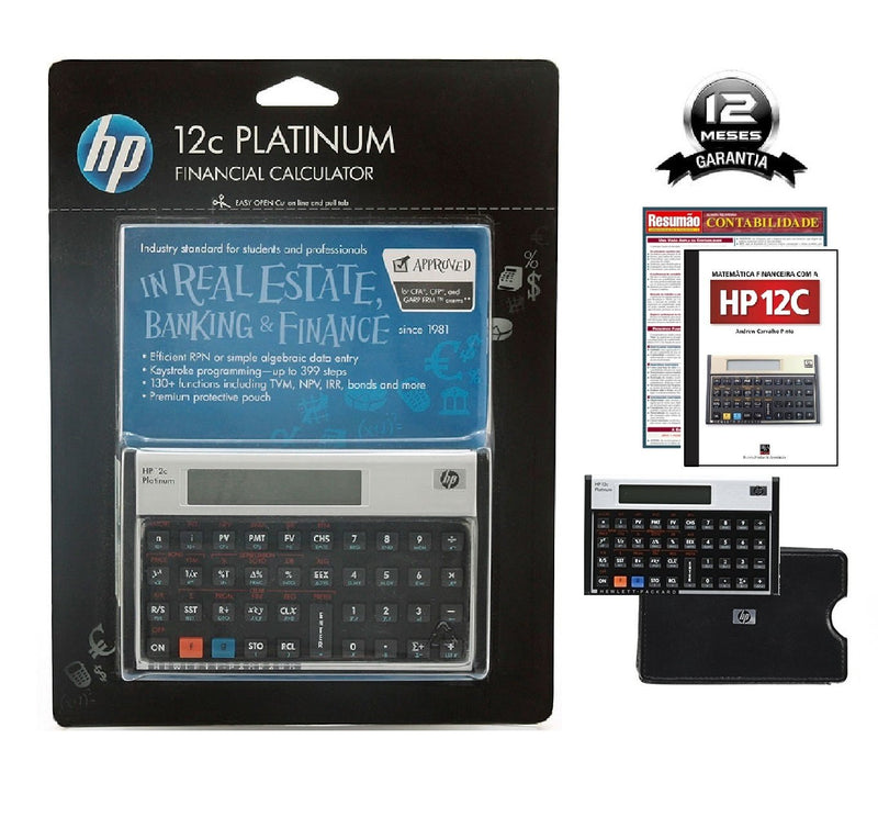 HP 12c Platinum Financial Calculator