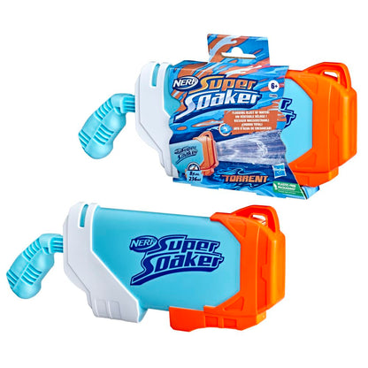 Nerf Super Soaker Torrent Water Blaster, Pump and Fire a Giant Jet of Water, Outdoor Water Battles, Multi-Colour, One Size, F3889