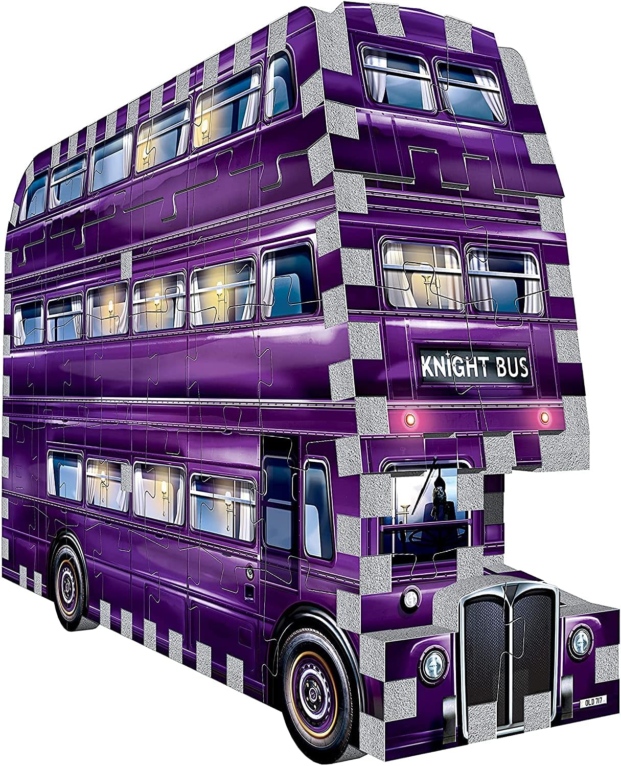 Wrebbit3D | Harry Potter: Mini Knight Bus (130pc) | 3D Puzzle | Ages 12+