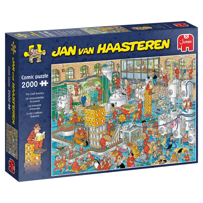 Jan van Haasteren Jumbo Spiele Jan van Haasteren Kraftbierbrauerei - Puzzle 2000 Teile