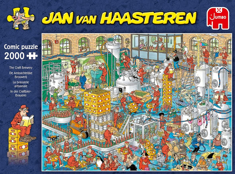 Jan van Haasteren Jumbo Spiele Jan van Haasteren Kraftbierbrauerei - Puzzle 2000 Teile