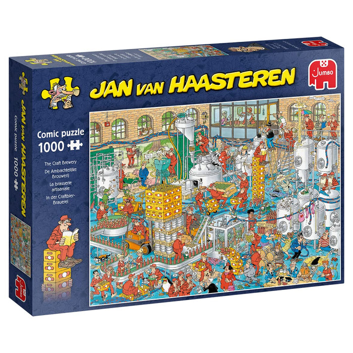 Jan van Haasteren Jumbo Spiele Jan van Haasteren Kraftbierbrauerei - Puzzle 1000 Teile