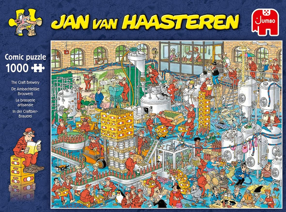 Jan van Haasteren Jumbo Spiele Jan van Haasteren Kraftbierbrauerei - Puzzle 1000 Teile