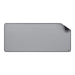 Logitech Desk Mat - Studio Series, Multifunctional Large Desk Pad, Extended Mouse Mat, Office Desk Protector with Anti-slip Base, Spill-resistant Durable Design - Grey Grey Large