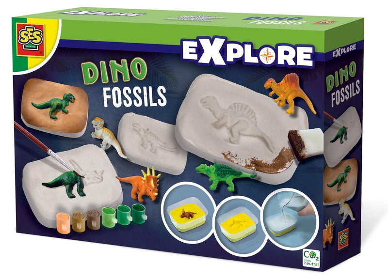 SES Creative- Dinosaur Fósiles de Dinosaurio, Medium (25077