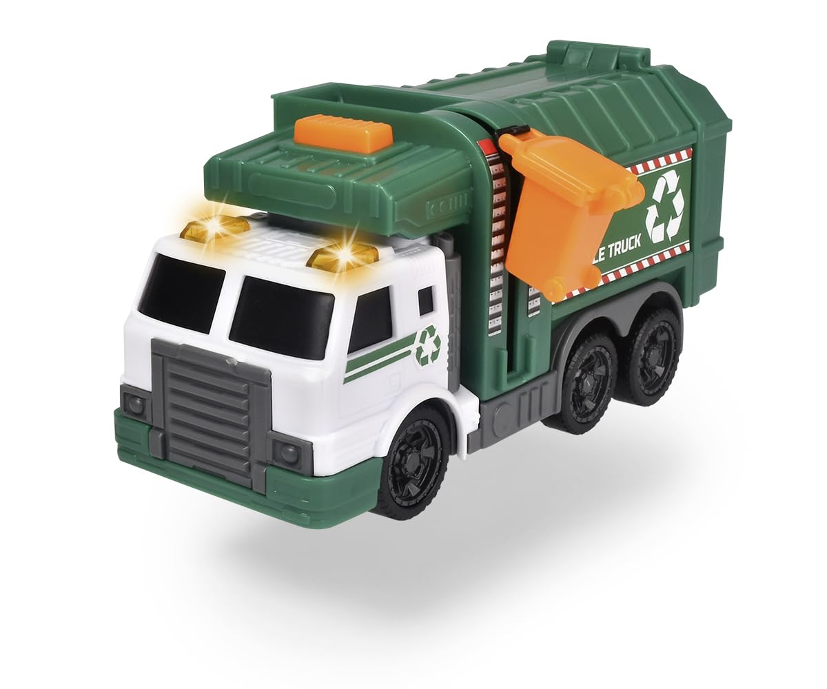 Dickie Toys 203302018 Recycling Truck, Green/White