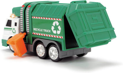 Dickie Toys 203302018 Recycling Truck, Green/White