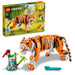 LEGO Creator 3 in 1 Mighty Dinosaurs & Majestic Tiger, Panda or Koi Fish Set | Toy Figures & Models With Posable Joints for 7-12 Year Old Kids, Boys & Girls