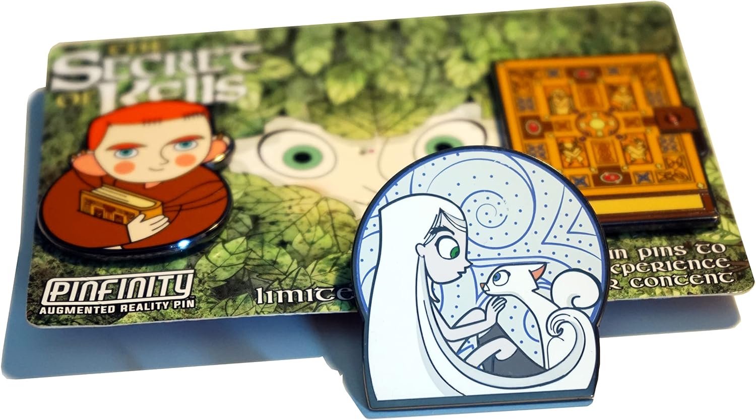 The Secret of Kells- Pin AR, Color Negro, 4cm x 5cm (Pinfinity 630128121754