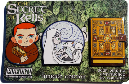 The Secret of Kells- Pin AR, Color Negro, 4cm x 5cm (Pinfinity 630128121754