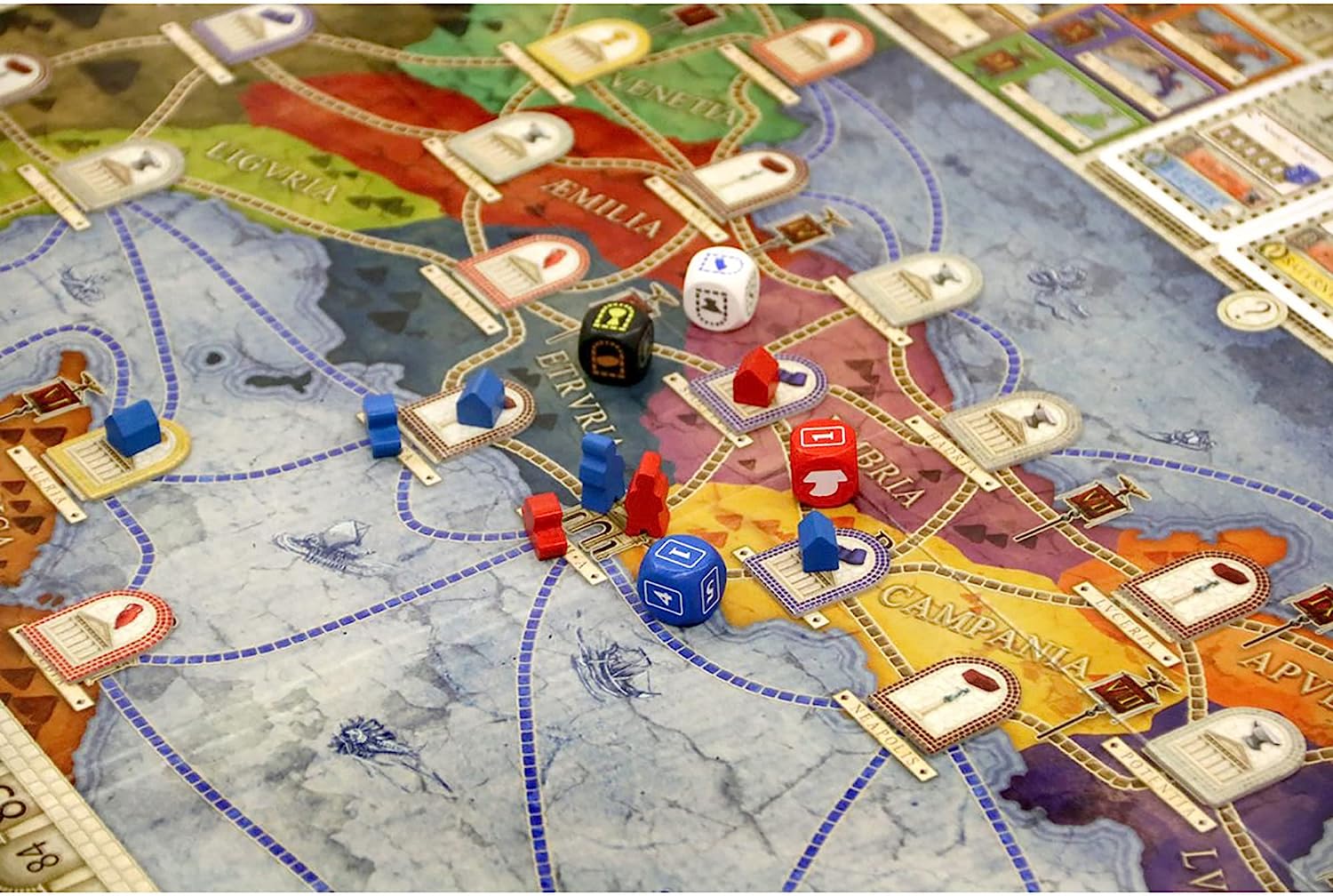 Rio Grande Games: Concordia Solitaria Expansion - Strategy Board Game Expansion to Concordia - Ages 14+, 1-2 Players, 60 Min Game Play, (RGG615