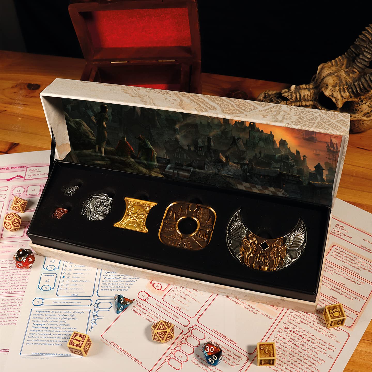 Dungeons & Dragons Replica Coin Set (PS4