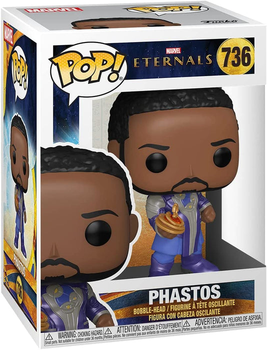 Funko Pop! Marvel: Eternals - Phastos - The Eternals - Vinyl-Sammelfigur - Geschenkidee - Offizielle Handelswaren - Spielzeug Für Kinder und Erwachsene - Movies Fans - Modellfigur Für Sammler