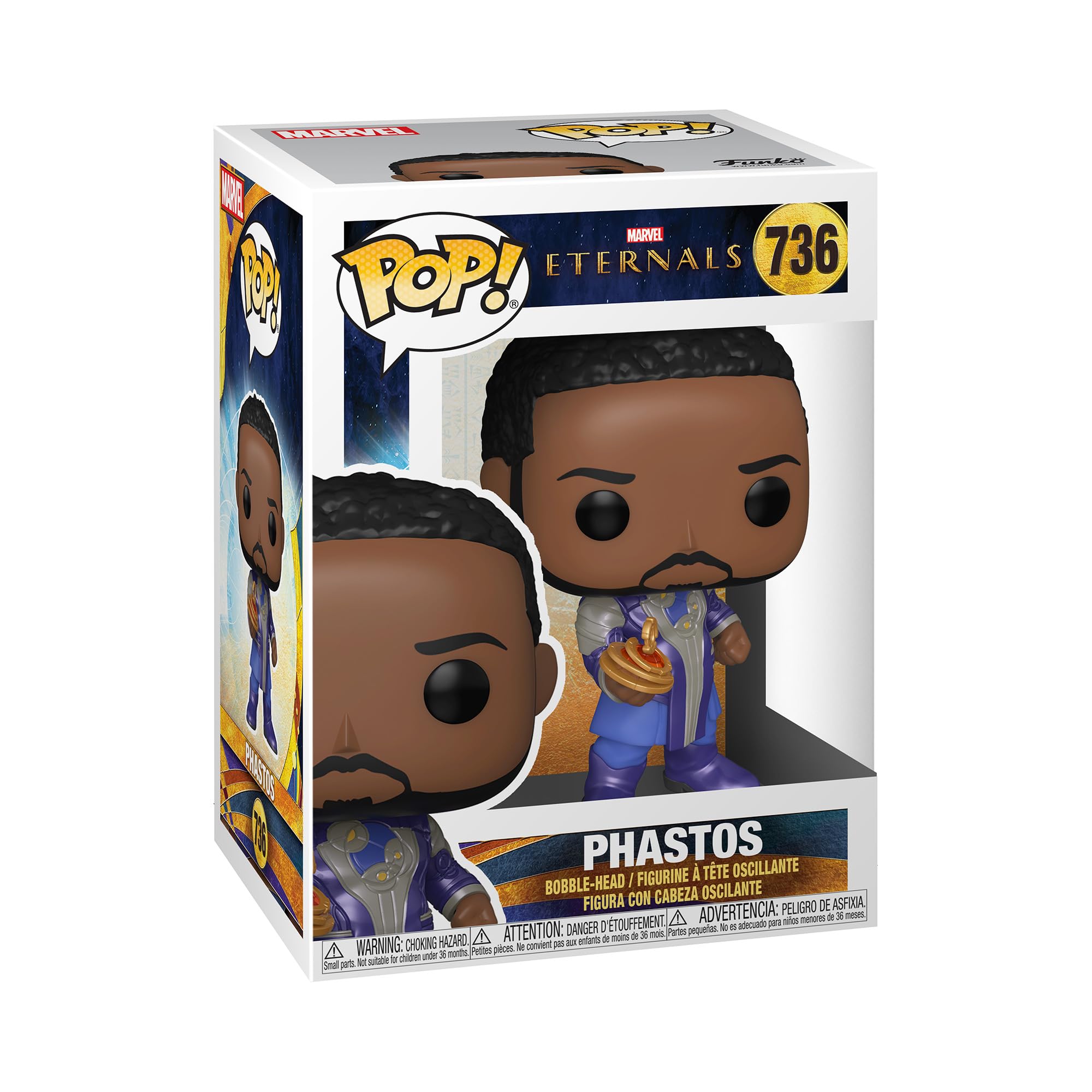 Funko Pop! Marvel: Eternals - Phastos - The Eternals - Vinyl-Sammelfigur - Geschenkidee - Offizielle Handelswaren - Spielzeug Für Kinder und Erwachsene - Movies Fans - Modellfigur Für Sammler
