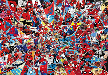 Clementoni 39657 Spider-Man Impossible Marvel Spiderman Pieces, Made in Italy, Jigsaw Puzzle for Adults, Multicolor