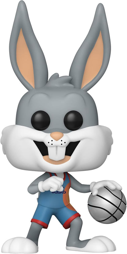 Funko POP! Movies: SJ2 - Bugs Bunny Dribbling - Space Jam 2 - Collectable Vinyl Figure - Gift Idea - Official Merchandise - Toys for Kids & Adults - Movies Fans - Model Figure for Collectors
