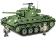 COBI-COBI-2543 Americano Bloques de construcción, Color Verde (COBI-2543
