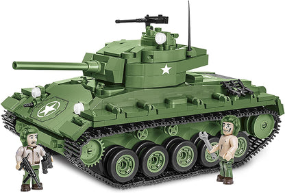 COBI-COBI-2543 Americano Bloques de construcción, Color Verde (COBI-2543