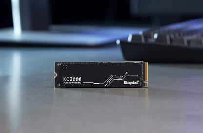 Kingston KC3000 PCIe 4.0 NVMe M.2 SSD - High-performance storage for desktop and laptop PCs -SKC3000S/1024G