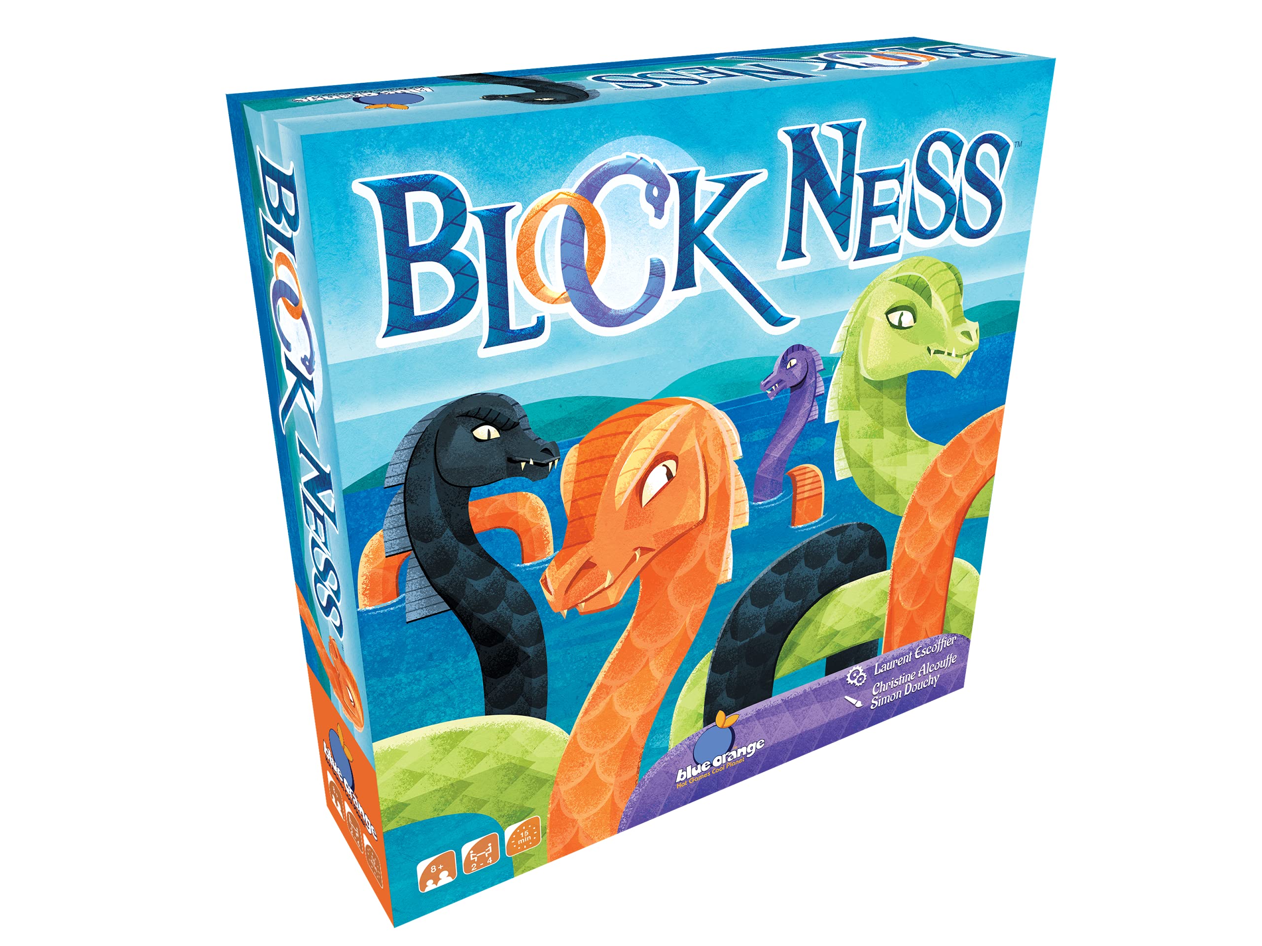 Blue Orange | Block Ness | Family Game | Ages 8+ | 2-4 Players | 15 Minutes Playing Time