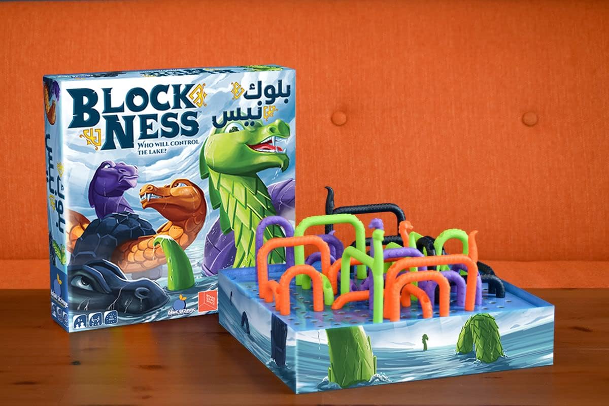 Blue Orange | Block Ness | Family Game | Ages 8+ | 2-4 Players | 15 Minutes Playing Time