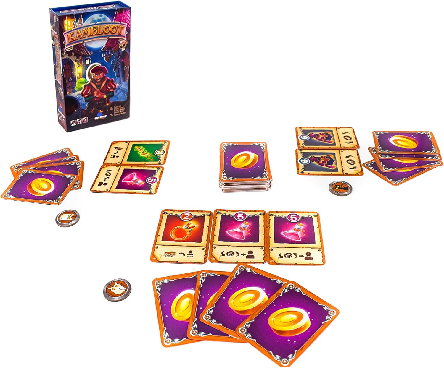 Blue Orange | Kameloot | Card Game | Ages 8+ | 3-6 Players | 20-25 Minutes Playing Time