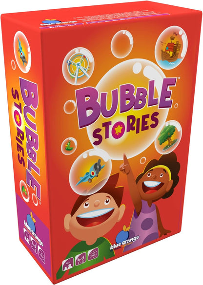 Blue Orange | Bubble Stories | Board Game | Ages 4+ | 2-5 Players | 10 Minutes Playing Time Multicolor