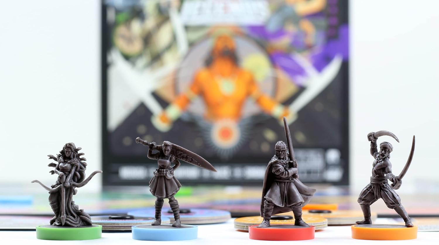 Iello | Unmatched - Battle of Legends Vol 1 | Card Game | Ages 9+ | 2 to 4 Players | 30 mins Minutes Playing Time