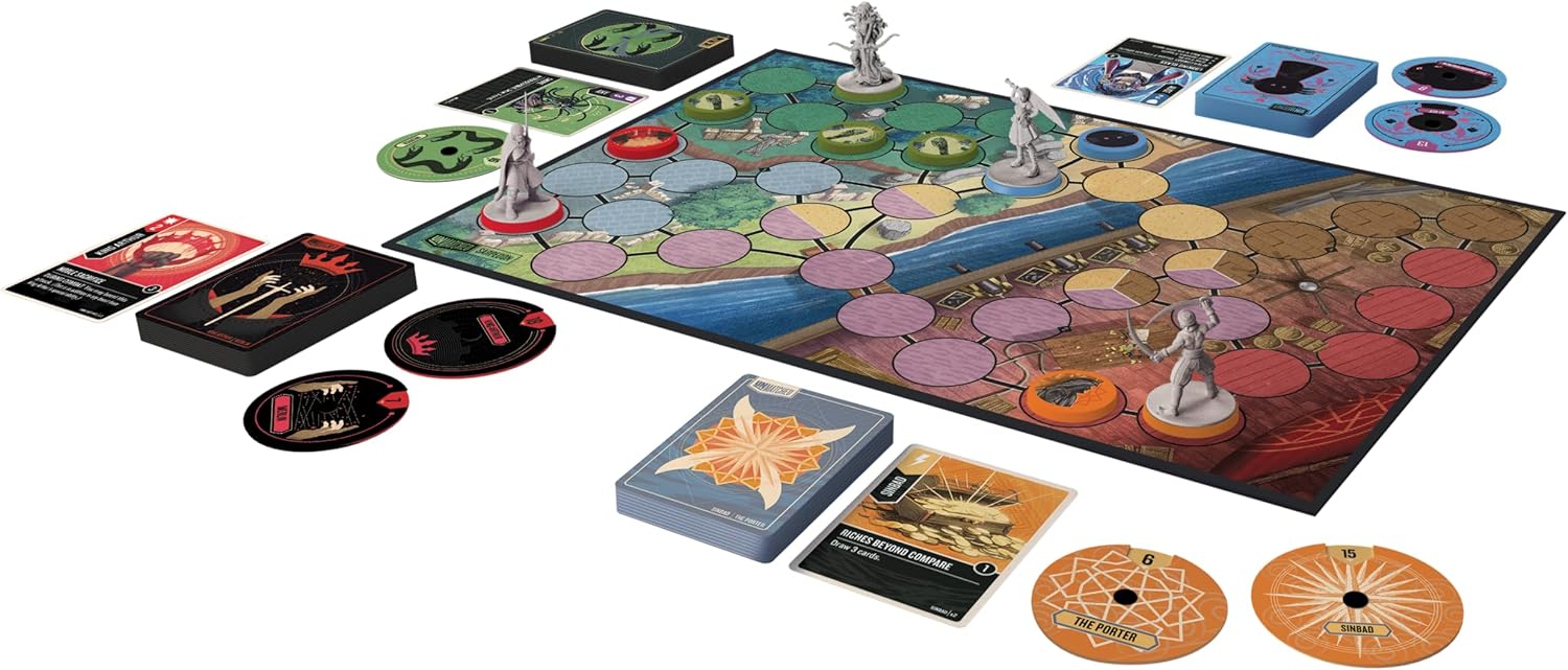 Iello | Unmatched - Battle of Legends Vol 1 | Card Game | Ages 9+ | 2 to 4 Players | 30 mins Minutes Playing Time