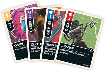 Iello | Unmatched - Battle of Legends Vol 1 | Card Game | Ages 9+ | 2 to 4 Players | 30 mins Minutes Playing Time