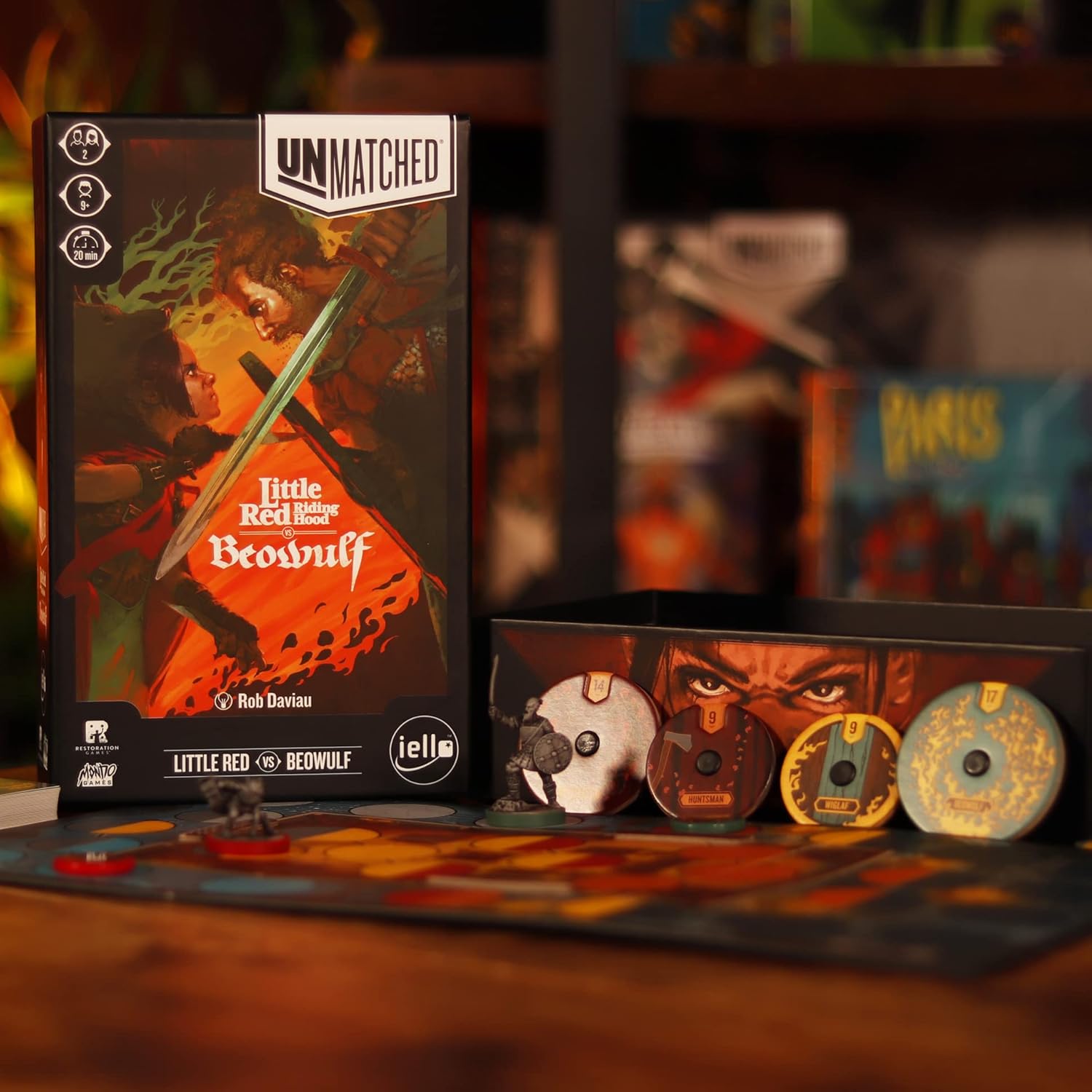 Iello IEL51871 Unmatched: Beowulf vs. Little Red Riding Hood (english