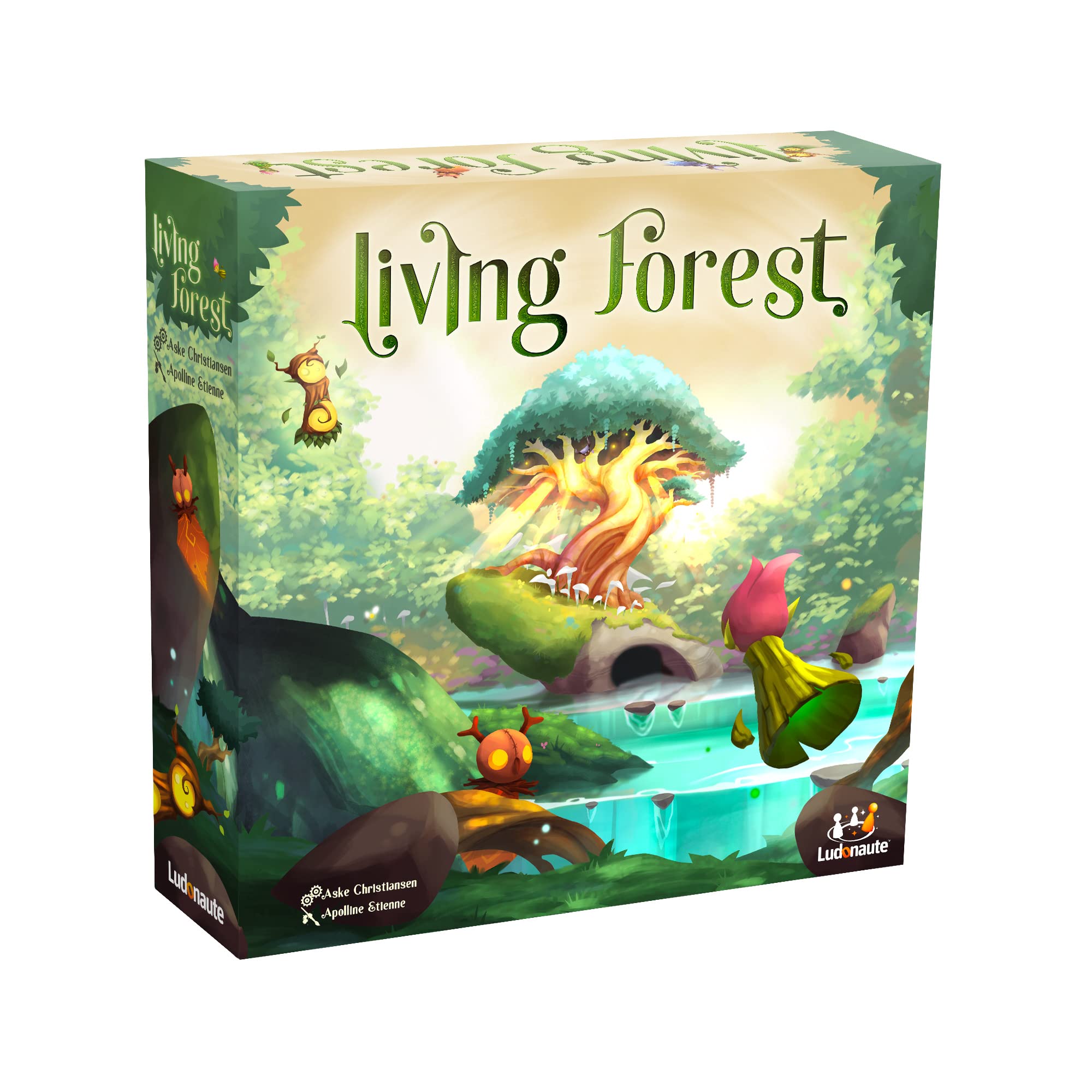 Living Forest Board Game | Nature Themed Strategy Game for Kids and Adults | Fantasy Game | Fun for Family Game Night | Ages 8+ | 2-4 Players | Average Playtime 40 Minutes | Made by Ludonaute