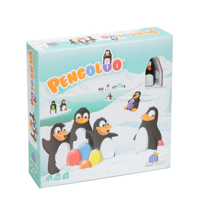 Blue Orange | Pengoloo | Board Game | Ages 4+ | 2-4 Players | 15 Minutes Playing Time