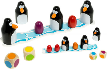 Blue Orange | Pengoloo | Board Game | Ages 4+ | 2-4 Players | 15 Minutes Playing Time
