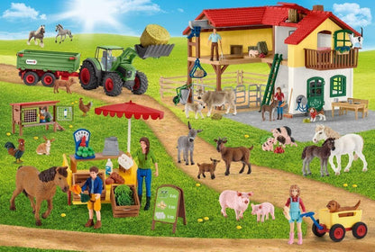 Schmidt CGS_56404 The Farmers' Market (100pc) inc. Puzzle, Multicolor
