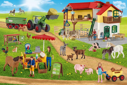 Schmidt CGS_56404 The Farmers' Market (100pc) inc. Puzzle, Multicolor