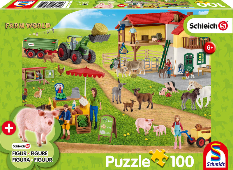 Schmidt CGS_56404 The Farmers' Market (100pc) inc. Puzzle, Multicolor