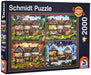 Schmidt House of Four Seasons 2000 piece Jigsaw Puzzle