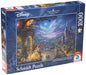 Schmidt Spiele | Thomas Kinkade: Disney Beauty and the Beast 2021 edition (1000pc) | Puzzle | Ages 12+