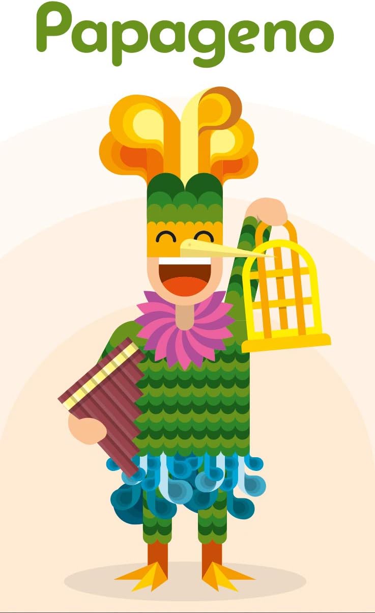 Helvetiq | Papageno | Card Game | Ages 6+ | 2-5 Players | 15 Minutes Playing Time