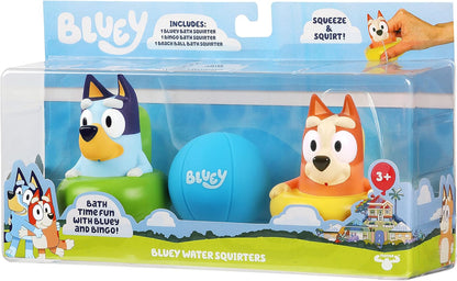 Bluey Bath Squirters 3-Pack, Multicolor, Small