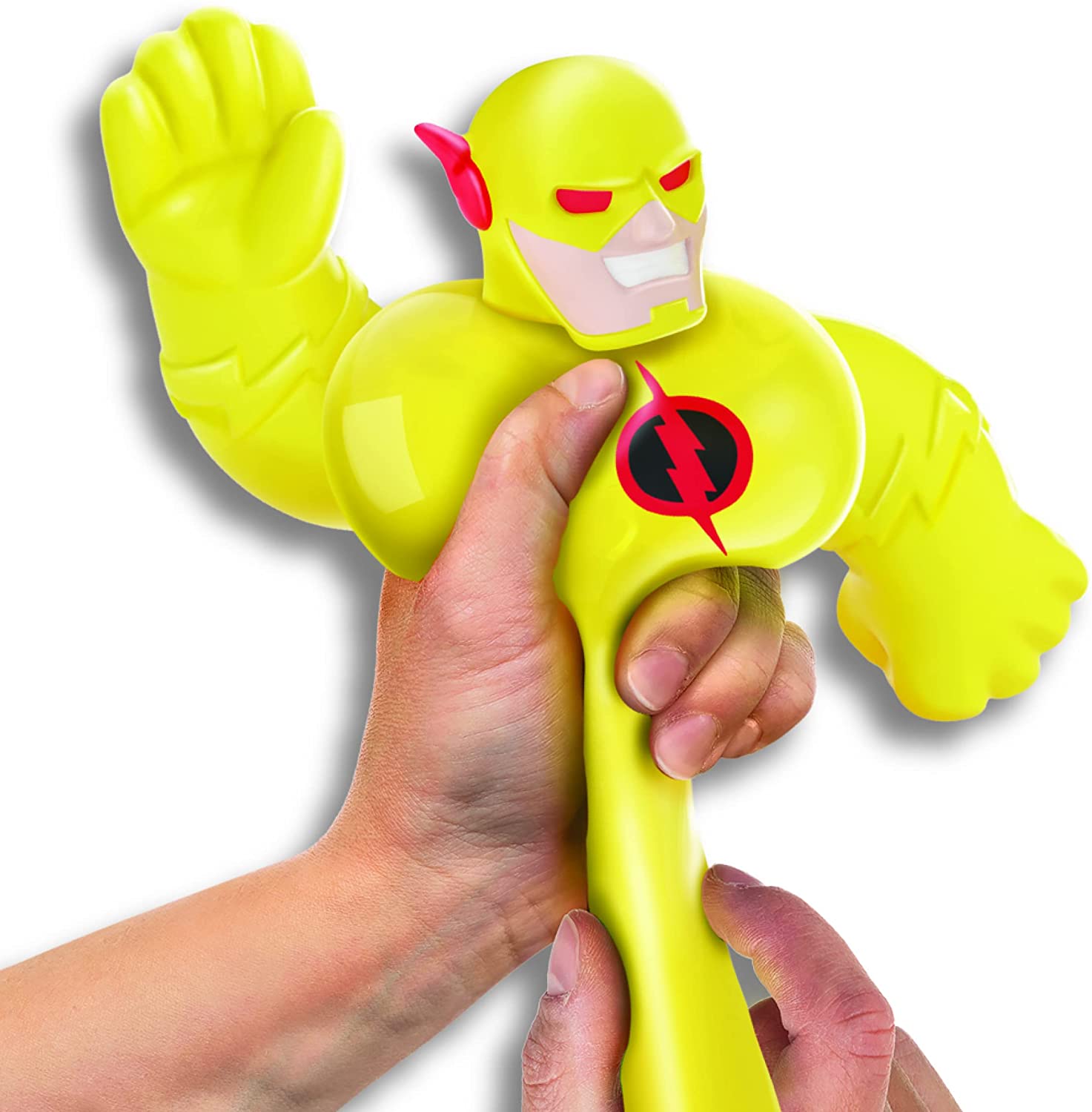 Heroes of Goo Jit Zu Dc Hero Pack - Super Goopy Reverse Flash 4.5-Inch Tall Action Figure, Perfect Christmas/Birthday Present For 4 To 8 Year Olds, Squishy, Stretchy Tactile Play