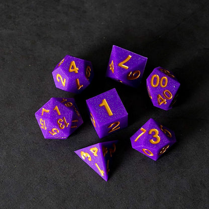 Silicone Rubber Poly Dice Set: Regal Ricochet