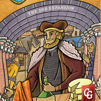 Capstone Games: Orleans, Trade & Intrigue Expansion, Strategy Board Game, 2 to 5 Players, 90 Minute Play Time, Ages 12 and Up