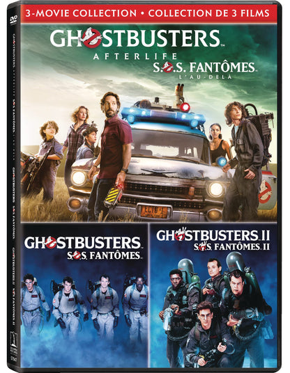 Ghostbusters: 3 Film Collection (Ghostbusters: Afterlife / Ghostbusters (1984) / Ghostbusters II) (Bilingual)