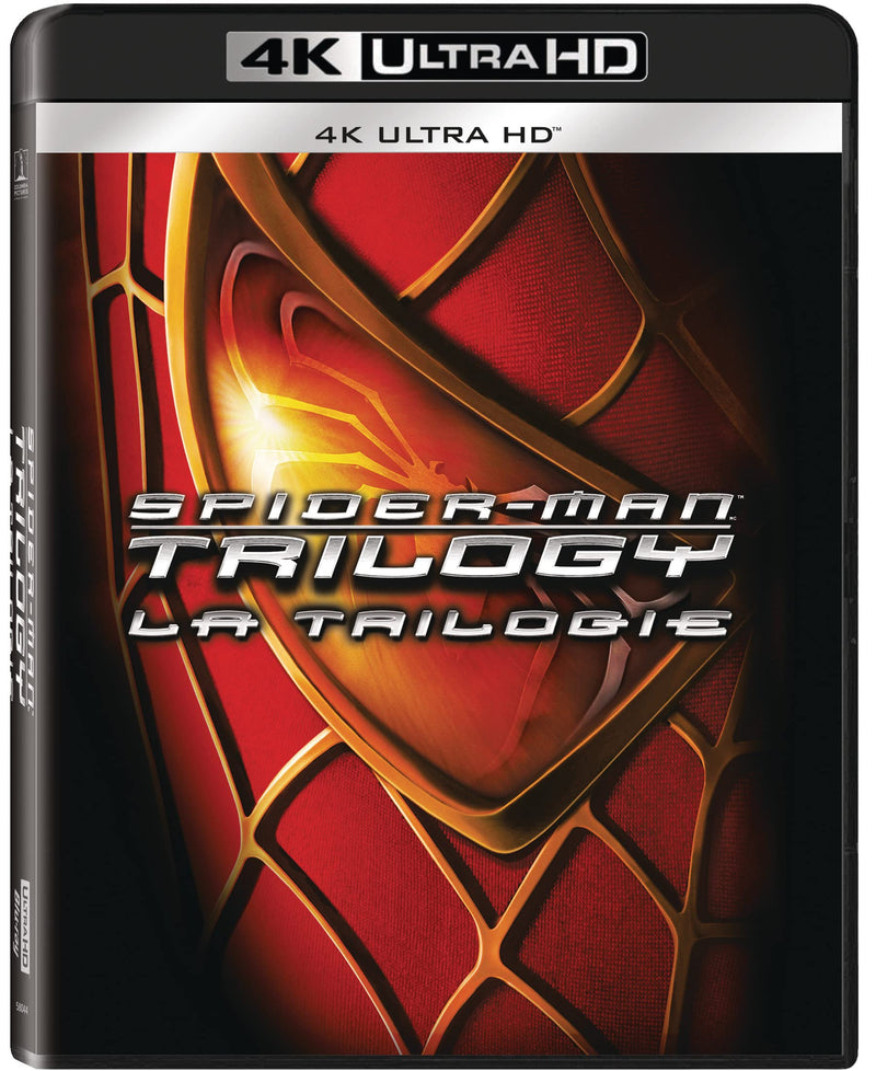 Spider-man: 3 Film Collection (Spider-Man (2002) / Spider-Man 2 (2004) / Spider-Man 3 (2007)) – 4K UHD  (Bilingual)