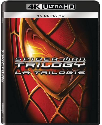 Spider-man: 3 Film Collection (Spider-Man (2002) / Spider-Man 2 (2004) / Spider-Man 3 (2007)) – 4K UHD  (Bilingual)