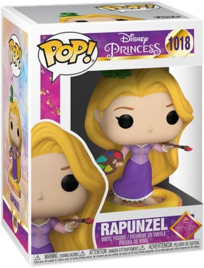 Funko POP! Disney: Ultimate Princess - Rapunzel - Disney Princesses - Collectable Vinyl Figure - Gift Idea - Official Merchandise - Toys for Kids & Adults - Movies Fans - Model Figure for Collectors