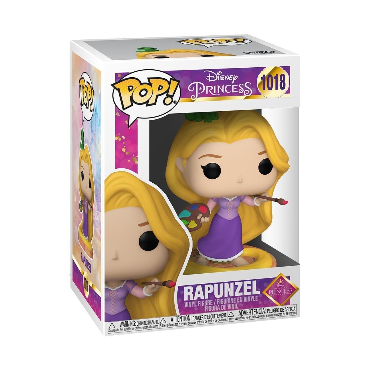Funko POP! Disney: Ultimate Princess - Rapunzel - Disney Princesses - Collectable Vinyl Figure - Gift Idea - Official Merchandise - Toys for Kids & Adults - Movies Fans - Model Figure for Collectors